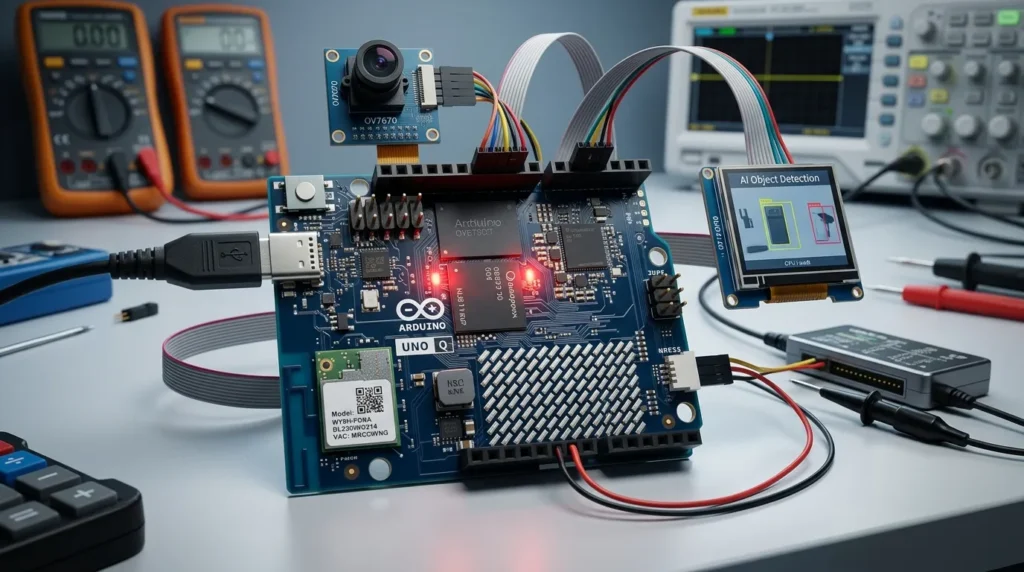 Arduino UNO Q performance testing