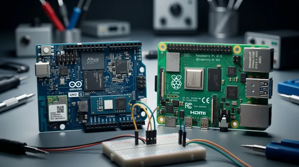 Arduino UNO Q vs Raspberry Pi