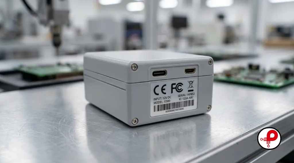 certified electronic device ready for manufacturing transfer