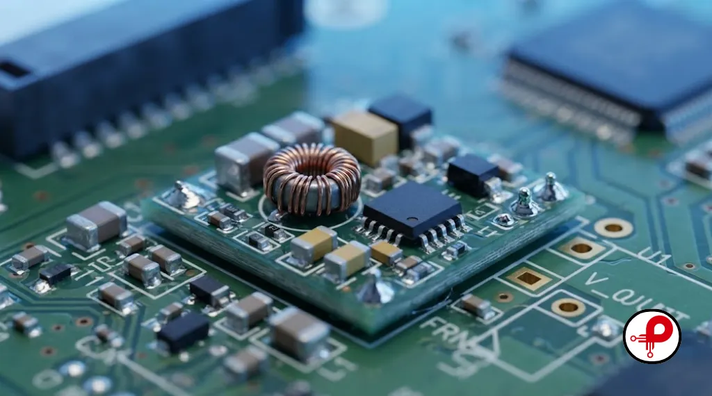 Compact high efficiency embedded power supply module