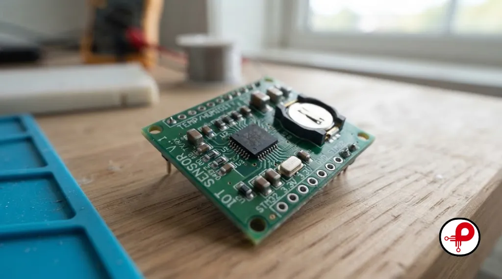 Sensor module chosen following electronic component selection guidelines