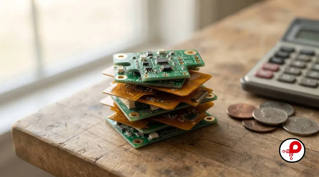 Rigid and flexible PCB cost comparison samples
