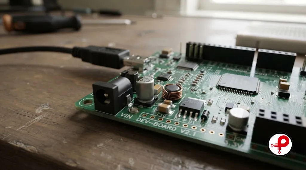Voltage regulator IC on Power Supply for Embedded Systems rail