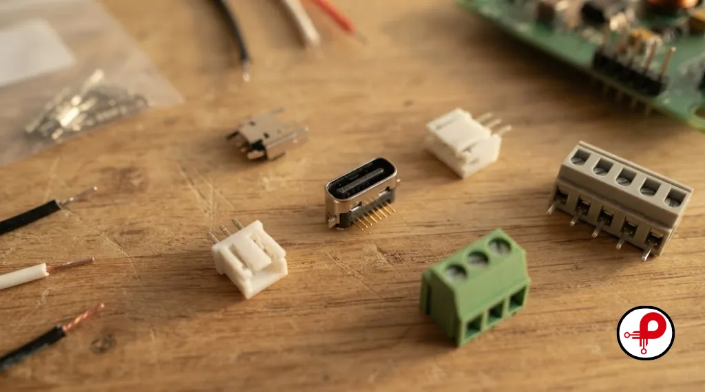 Connector types compared using electronic component selection guidelines
