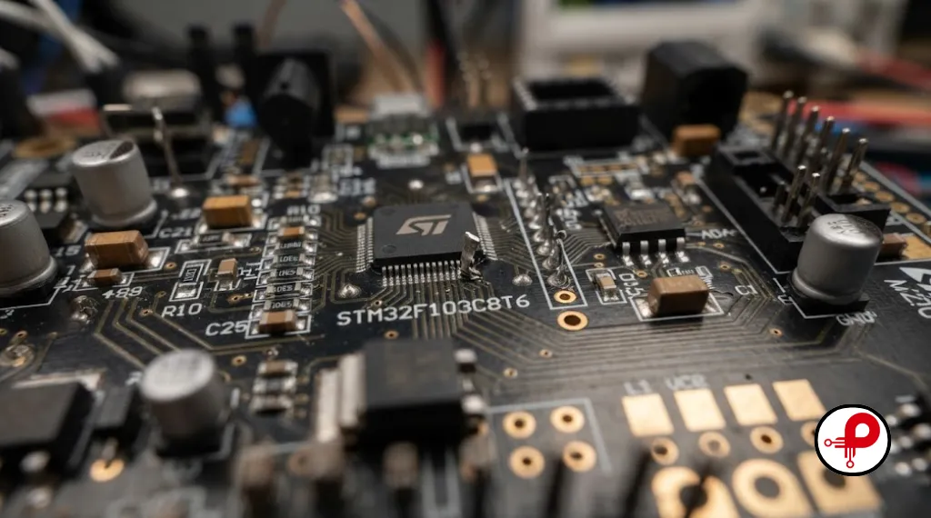 analog and digital circuit design common mistake cracked solder joint close up