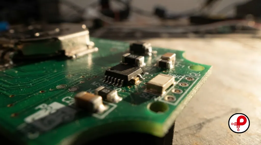 wearable engineering challenges densely packed prototype PCB corner