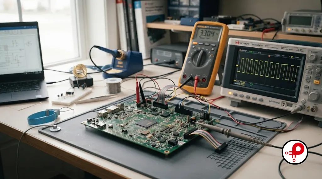 Prototype validated using electronic component selection guidelines