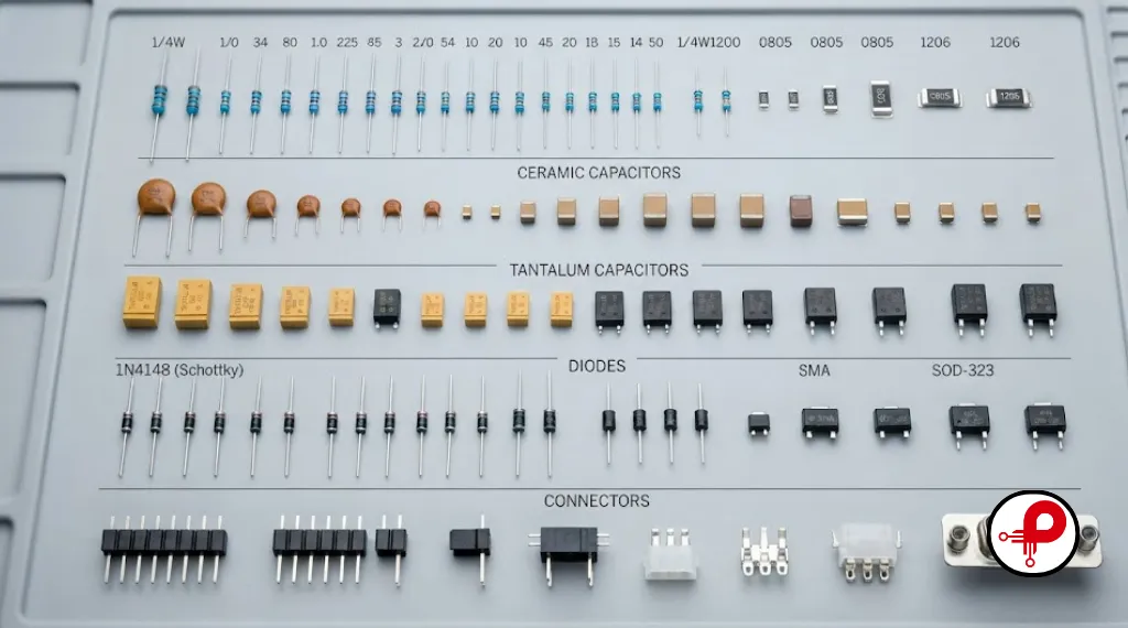 Electronic component derating guidelines by component type including resistors and capacitors