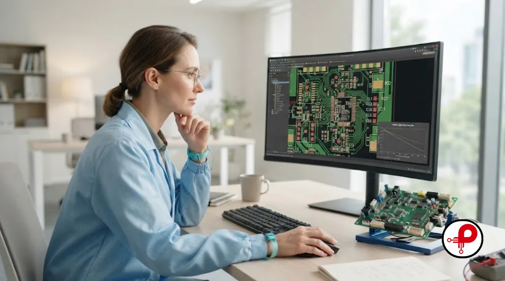 Electronic component derating guidelines applied during PCB design and layout