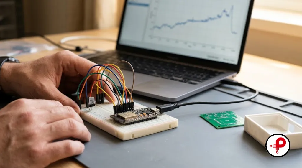 How much do prototypes cost can drop when you test with an ESP32 dev board before a custom PCB