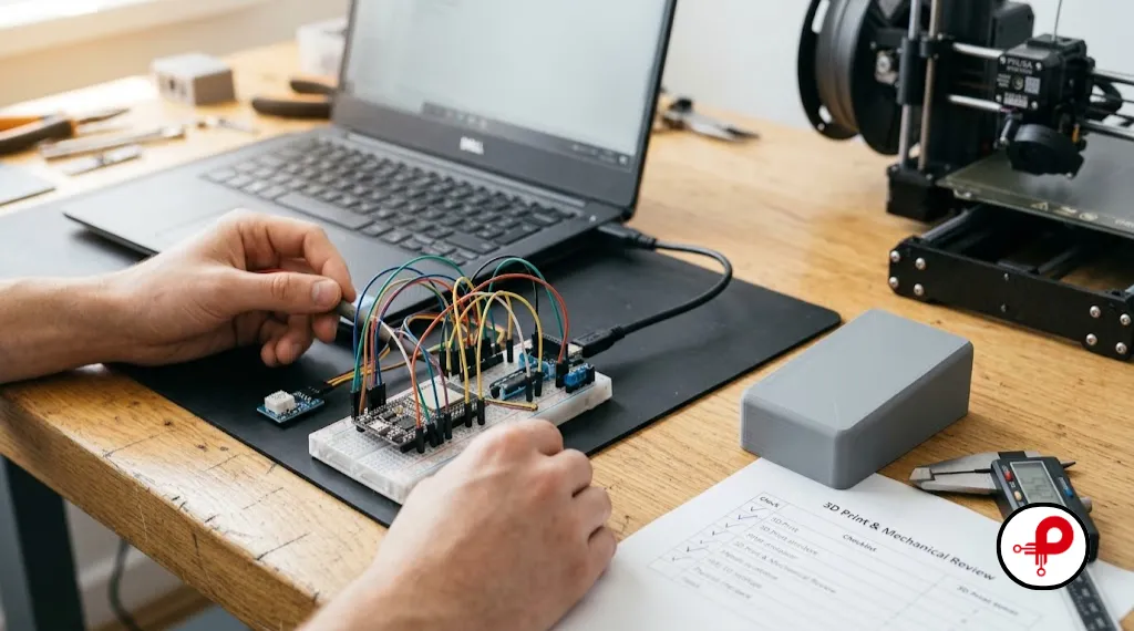 Lower prototype cost for startups by testing on a dev board and splitting builds