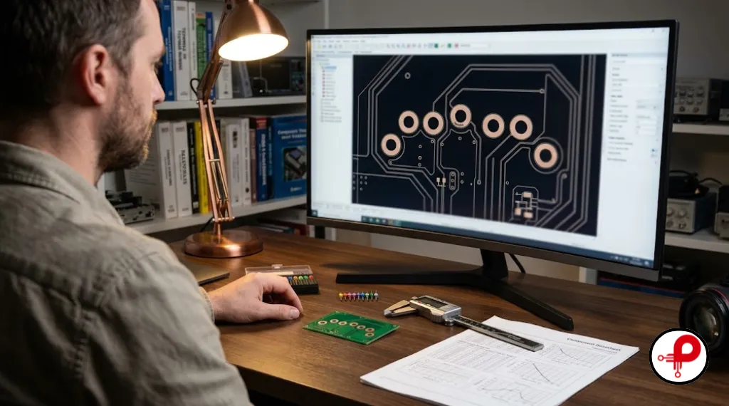 How to choose PCB drill sizes mm during a DFM review of a PCB layout