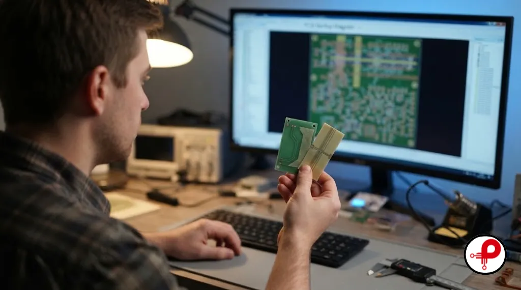 How to choose the right FR4 PCB material properties by comparing FR4 board samples during design