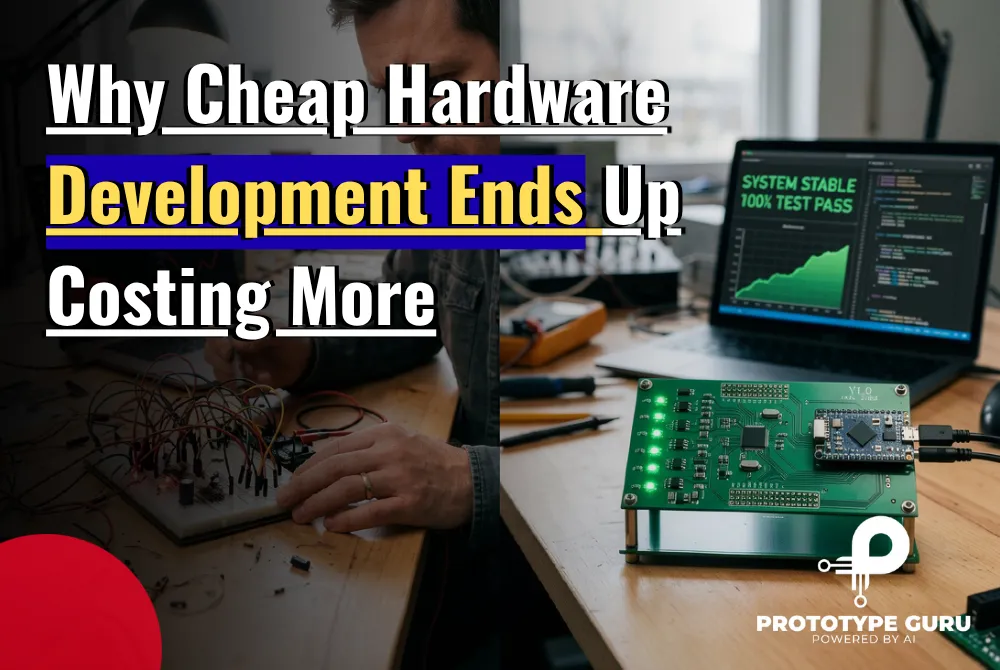 Why Cheap Hardware Development Ends Up Costing More