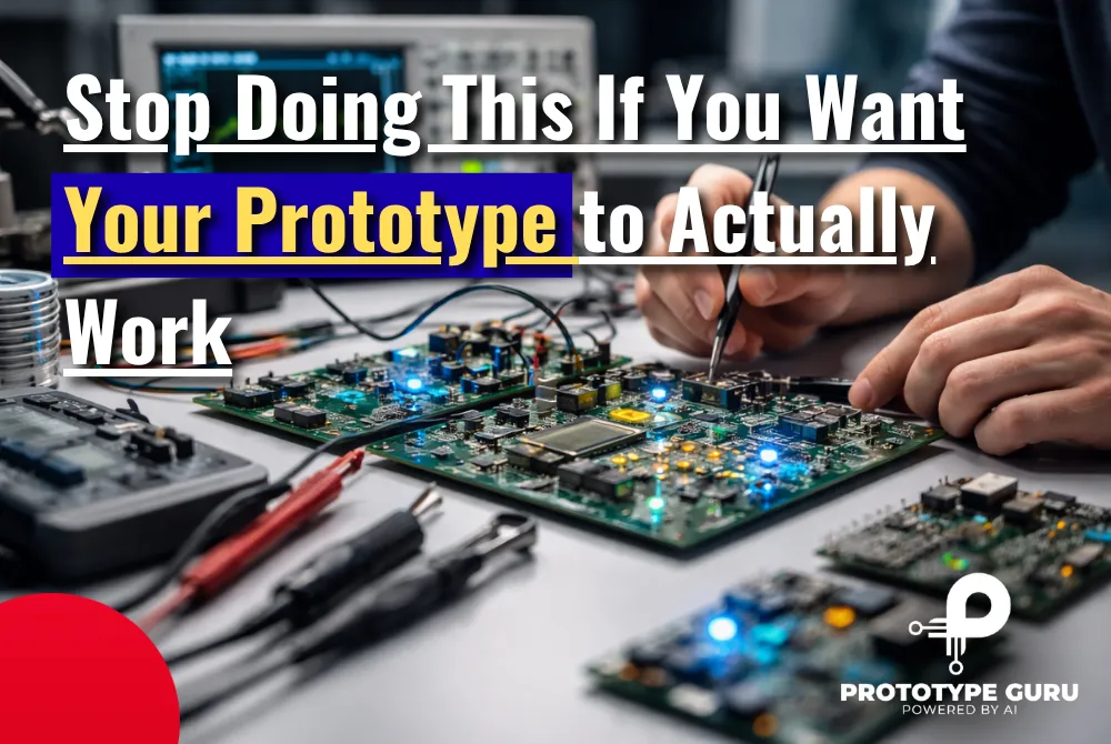 Stop Doing This If You Want Your Prototype to Actually Work