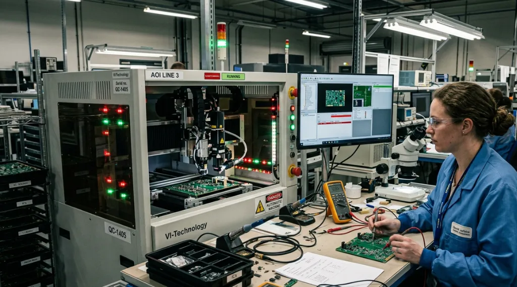 Quality Control and PCB Testing
